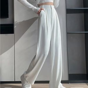 Casual High Waist Loose Wide Leg Pants for Women
